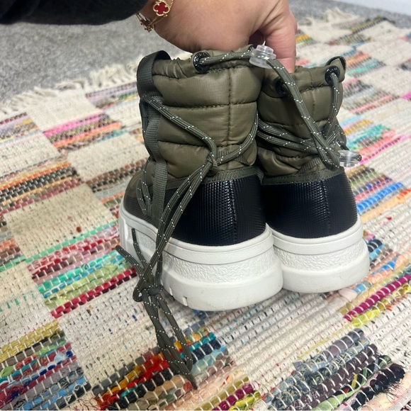 J Slides ROBERTA Khaki Nylon 7.5 - Picture 8 of 8